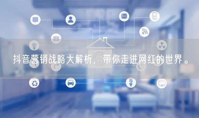 抖音营销战略大解析，带你走进网红的世界。
