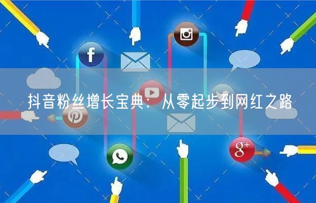 抖音粉丝增长宝典：从零起步到网红之路