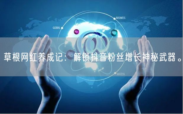 草根网红养成记：解锁抖音粉丝增长神秘武器。