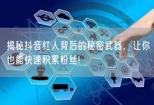 揭秘抖音红人背后的秘密武器，让你也能快速积累粉丝!