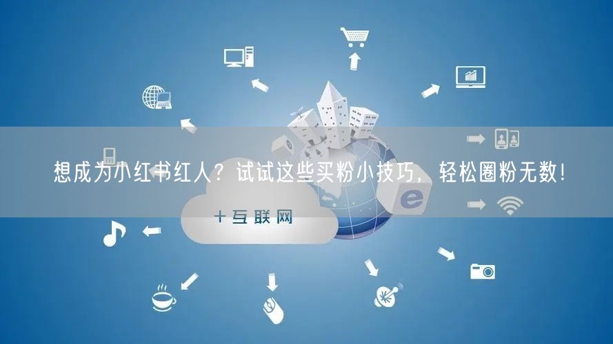 想成为小红书红人？试试这些买粉小技巧，轻松圈粉无数！