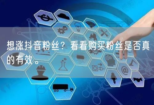 想涨抖音粉丝？看看购买粉丝是否真的有效。