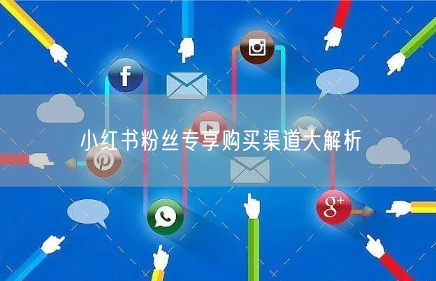 小红书粉丝专享购买渠道大解析